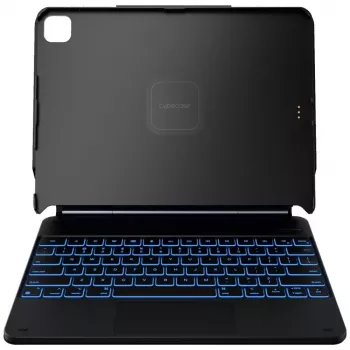 Typecase Edge + futrola s tipkovnicom za iPad Air 13 M2 2024 / M3 2025 / M4 2026, crna