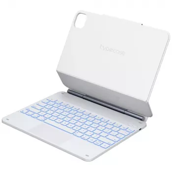 Typecase Edge futrola s tipkovnicom za iPad Air 13 2024/2025, bijela