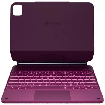 Typecase Edge futrola s tipkovnicom za iPad Air 13 2024/2025, malinasta