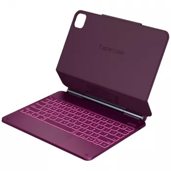 Typecase Edge futrola s tipkovnicom za iPad Air 13 2024/2025, malinasta