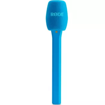 Rode Interview Micro Handheld Adapter (Blue) for Wireless GO Transmitters
