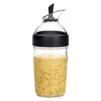 OXO Good Grips shaker za preljev za salatu 236ml crni