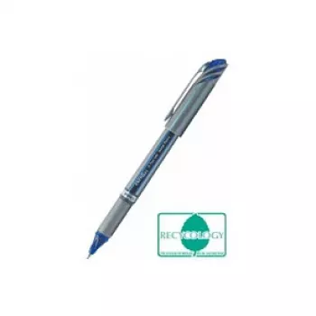 Pentel BL27 EnerGel gel olovka - srebrna - plava - metal - 0,7 mm - 0,35 mm