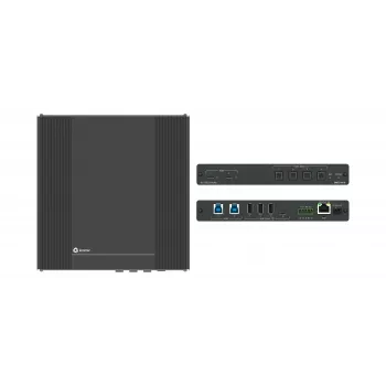 Kramer Electronics SWT3-41-U 4x1 USB 3.2 host PoE-acceptor upravljani preklopnik s 4 uređaja - 10 Gbps - Power over Ethernet