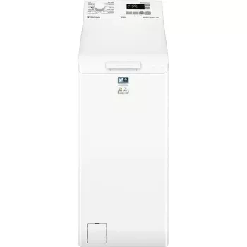 Electrolux EW6T5372P Top Load Washing Machine, 7 kg, 1200 rpm, Energy Class C, White
