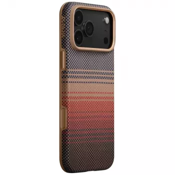 PITAKA Aramid UltraGuard MagSafe maska za iPhone 17 Pro - Sunset