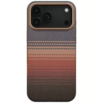 PITAKA Aramid UltraGuard MagSafe maska za iPhone 17 Pro Max Sunset