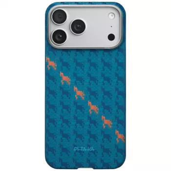 PITAKA Happiness Rides Edge maska MagSafe za iPhone 17 Pro Max Indigo
