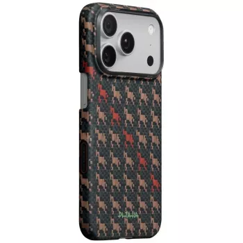 PITAKA Edge maska Happiness Rides In za iPhone 17 Pro, Ebon Kylin