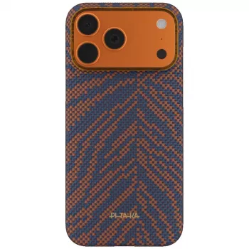 PITAKA Edge maska Breath of Veins za iPhone 17 Pro, Burning Orange