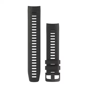 Garmin Instinct Series silikonski remen za sat grafitni 22mm QuickFit