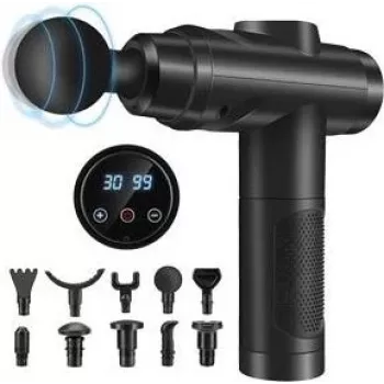 Zerolia MG-A3 Massage Gun - Deep Tissue Percussion Massager Black
