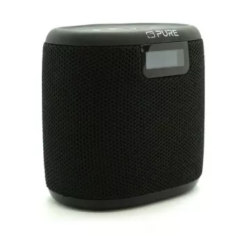 Pure Acoustics Pure Woodland Mini Waterproof Outdoor Speaker with FM/DAB+ Radio, Black