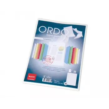 ELCO Ordo prozirna organizacijska mapa A4, 220 x 310 mm, 80 g/m², bijela, 10 komada (73696.14)