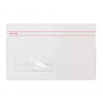 ELCO Quick Vitro dokumentna vrećica C5/6, prozor sprijeda lijevo, samoljepljiva, 110 g/m², bijela, 250 komada (29213.00)
