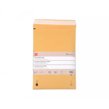 ELCO Ecosafe papirna podstavljena vrećica 250 x 350 mm, samoljepljiva, smeđa, 4 komada (74653.92)