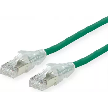 Dätwyler AMP v2 patch kabel, zeleni, 15 m, LS0H