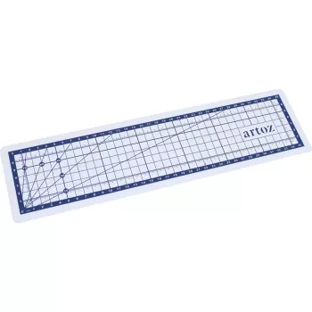 Artoz Papier Cutting Ruler Set 7-Piece 32.0 cm Transparent