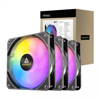 Antec P12 PWM ARGB bijeli set ventilatora za kućište, 3 komada