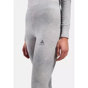 Odlo Active Warm X Pow BL donje duge hlače base layer - srebrno sive, veličina S
