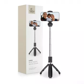 Tech-Protect L01S BT selfie stick stativ crni