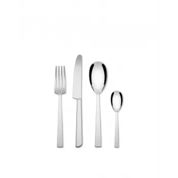Alessi Asta set pribora za jelo 24-dijelni srebrni (AM242S24)