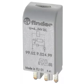 Finder LED zeleni indikacijski modul s diodom 6-24 VDC za podnožja serije 95 99.02.9.024.99
