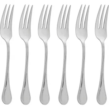 Sambonet Royal Inox set od 6 vilica za kolače - darovna kutija