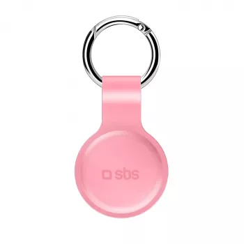 SBS silikonska maska za Apple AirTag ružičasta