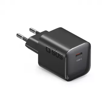 STEP BY STEP SBS 30W 1C USB-C zidni punjač, crni