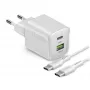 STEP BY STEP SBS 30W 1C + 1A bijeli USB-C punjač s 1,5 m kabelom
