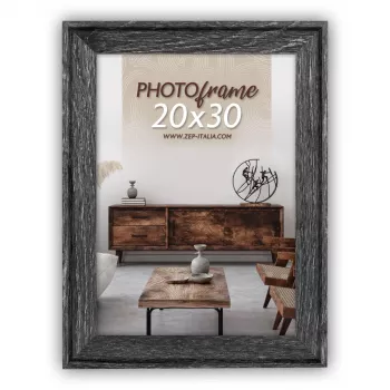 ZEP Torino crni drveni okvir 30x40 RT234L