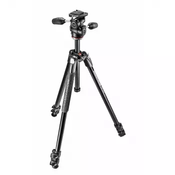 Manfrotto 290 serija MK290XTA3-3W stativ s troosnom glavom (crni)