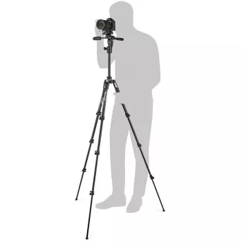 Manfrotto Befree 3 W Live Lever set stativa MKBFRLA4BK-3W