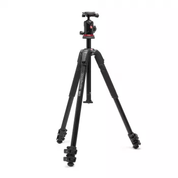 Manfrotto 190X aluminijski stativ s 496RC2 kuglastom glavom (crni)