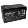 TECNOWARE Power Battery 12V 7,2Ah AGM VRLA s Faston 6,3mm priključkom