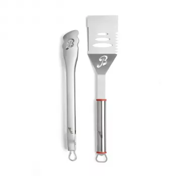 Berkel BBQ set (AKTBQ02BL) - 3-dijelni set pribora za roštilj od nehrđajućeg čelika s aluminijskim koferom