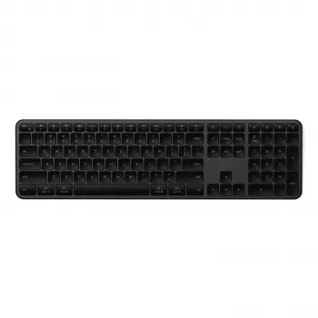 Satechi Slim EX3 bežična Bluetooth tipkovnica za tri uređaja s Mac/Windows prekidačem načina rada (Space Gray)