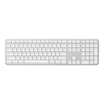 Satechi Slim EX3 bežična Bluetooth tipkovnica za tri uređaja s Mac/Windows prekidačem načina rada (Space Gray)