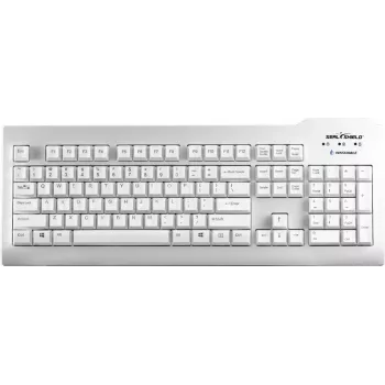 Seal Shield Silver Seal tipkovnica USB QWERTZ bijela IP68 vodootporna periva u perilici posuđa