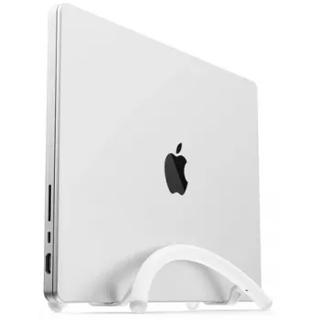 Twelve South BookArc Flex vertikalni stalak za prijenosno računalo za MacBook - bijeli