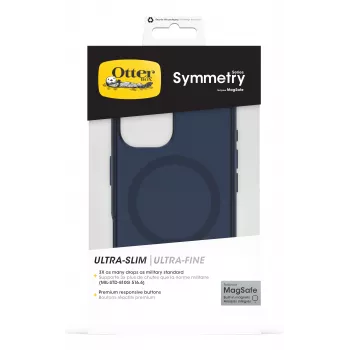 OtterBox Symmetry Clear MagSafe futrola za iPhone 16, Blue Bear (plava)