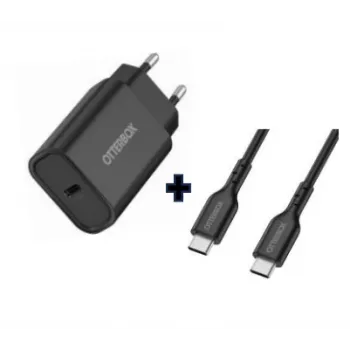 OtterBox EU zidni punjač USB-C 30W s kompletom kabela USB-C na USB-C
