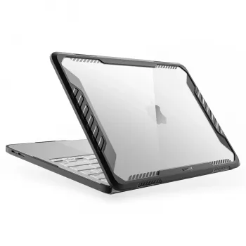 SUPCASE Unicorn Beetle Pro futrola za MacBook Neo 13 (2026), crna/prozirna