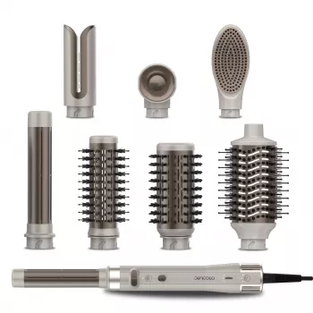 Cecotec CeramicCare 8in1 AirGlam Gyro Hair Styler Champagne