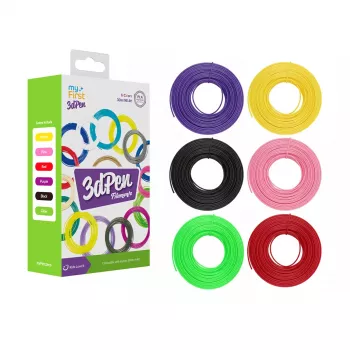 Myfirst PLA filament 6x5m 1,75 mm Warm Colors za 3D olovku FP8001AC-WC01