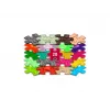 Muffik Sensory Orthopedic Mat Set 20-in-1 Mini Puzzle 20x Sensory Mats MFK-051