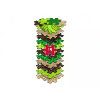 Muffik MFK-097 Nature 15-dijelni ortopedijski set senzornih tepiha