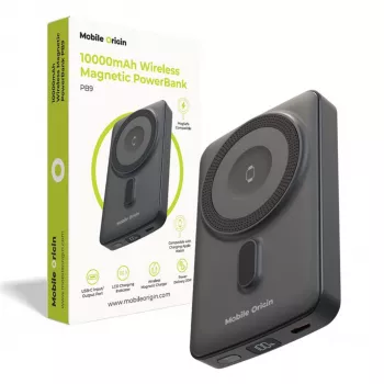 Mobile Origin magnetski powerbank 10000mAh PB9 crni