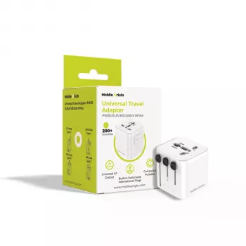 Mobile Origin putni adapter PW30 EU/UK/US/AUS, bijeli